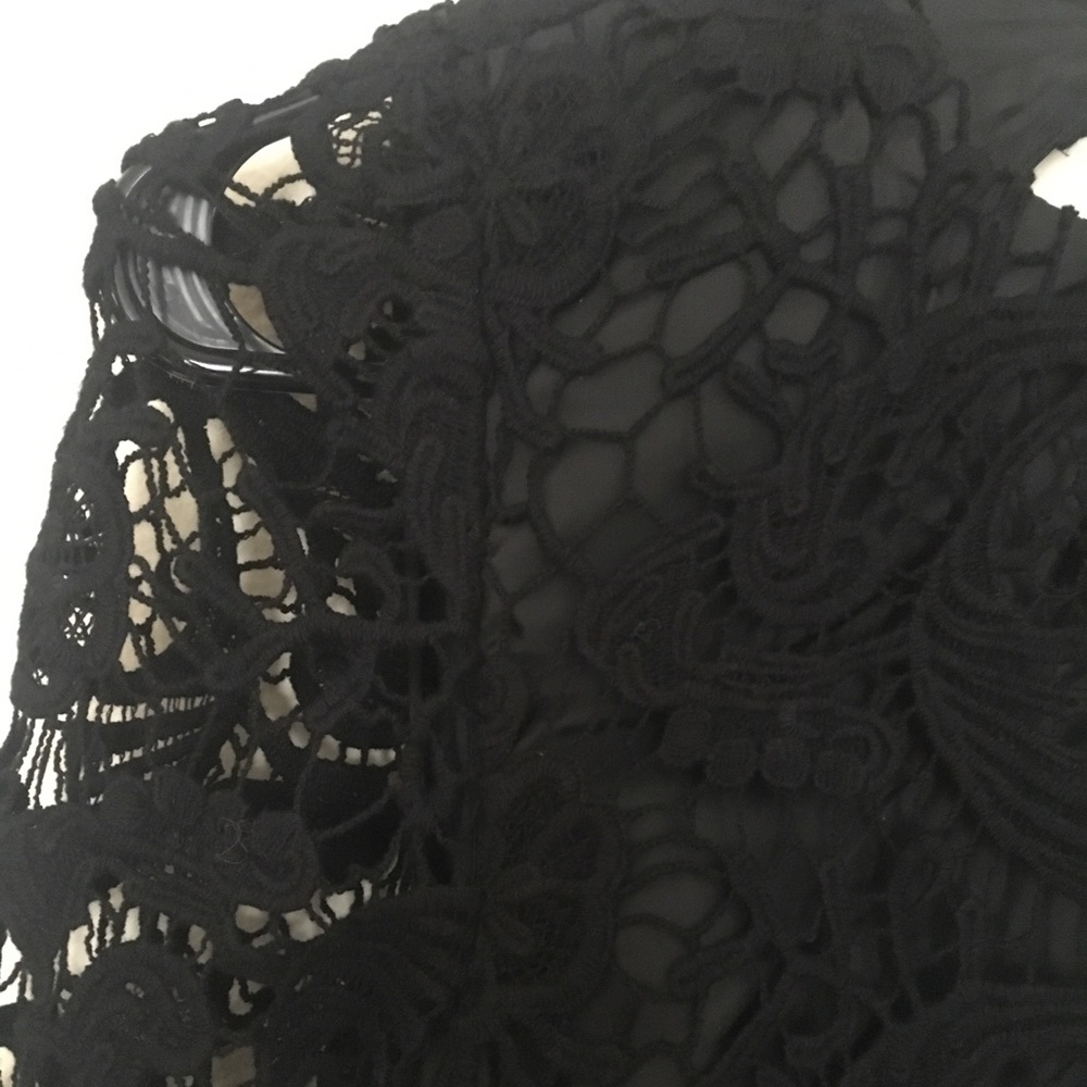 ASOS crotchet mini dress - Picture 3 of 4